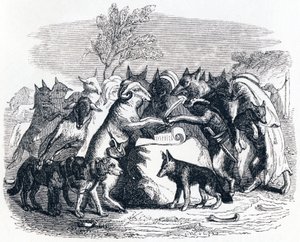 The wolves and the ewes - Fables by La Fontaine