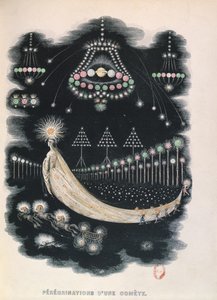 Peregrination of a Comet, possibly a souvenir of Halley