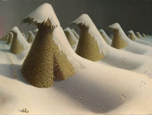 January by Grant Wood