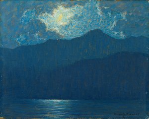 Sunrise Over Cataline Island by Granville Redmond