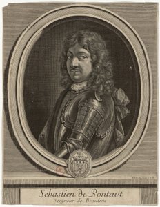 Sébastien de Pontaut Seigneur de Baulieu by Gérard Edelinck