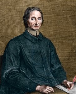 Portrait of Nicolas Malebranche by Gérard Edelinck