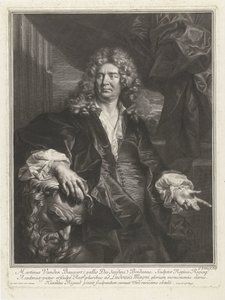 Portrait of Martin Desjardins by Gérard Edelinck