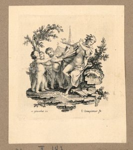 A Woman is Unmasked by Gravelot