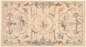 Design for a Ceiling Decoration by Gravelot