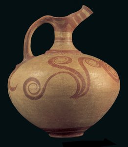 Beak-spouted jug, possibly from Attiki, Late Helladic IIIA 1 Period (c.1400-1350 BC)