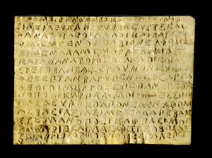 Golden Orphic tablet