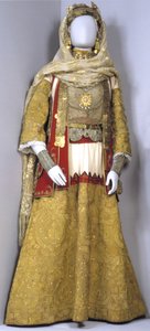 Golden Bridal Costume from Attiki