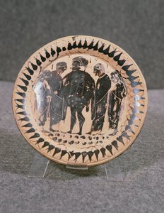 Plate, Vibo Valentia (Hipponion) by Greek School