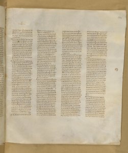 Codex Sinaiticus, Add. MS 43725, f.304r by Greek School