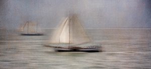Dreamy Sailing Boats by Greetje van Son