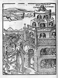 Liberal Arts: Grammar - in “Margarita Philosophica” by Gregor Reisch