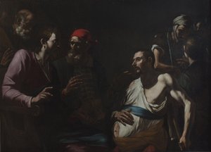 Healing a man with dropsy