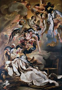 Death of St Scholastica