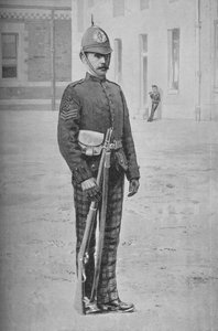 Sergeant, The Cameronians Scottish Rifles, c1880