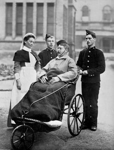 The convalescent, Herbert Hospital, Woolwich, London, 1896 by Gregory and Co