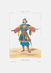 Prince of Imereti from Scenes, Landscapes, Customs and Costumes of the Caucasus, 1840 by Grigori Grigorevich Gagarin