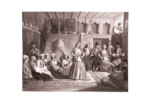 The Shamakhi dancers by Grigori Grigorevich Gagarin