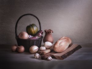 Still Life Harvest by Gu and Hongchao
