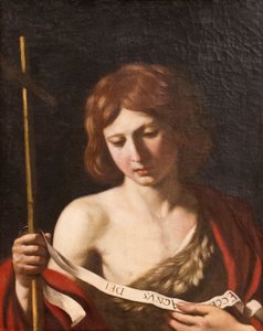 St John the Baptist by Guercino (1591 1666)