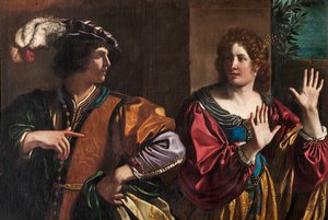 Amnon and Tamar by Guercino