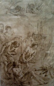 Martyrdom of St. Barnabas by Guercino