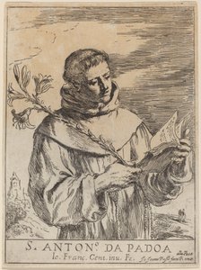 Saint Anthony of Padua by Guercino