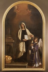 Saint Francesca Romana, 1656 by Guercino