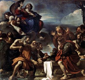 The Assumption of the Blessed Virgin Mary by Guercino