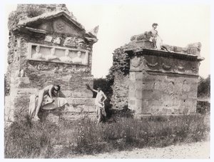 Boys Among Tombs