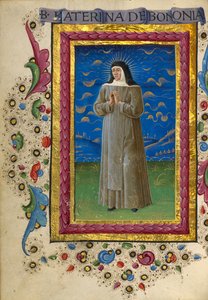 Saint Catherine of Bologna by Guglielmo Giraldi