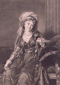 Portrait of Countess Yekaterina Skavronskaya, née von Engelhardt, 1791