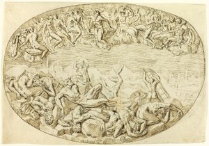Fall of the Giants by Guglielmo della Porta