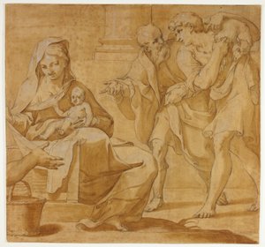 Adoration of the Shepherds by Guido Reni