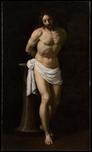 Christ at the Column by Guido Reni
