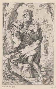 Saint Jerome in the Wilderness by Guido Reni