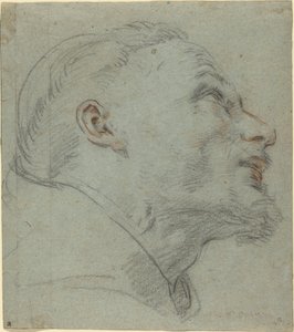 Head of Saint Francis by Guido Reni