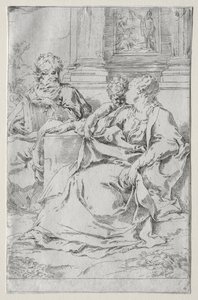 The Holy Family by Guido Reni