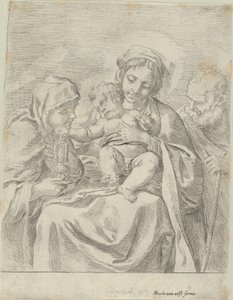 The Holy Family with Saint Clare