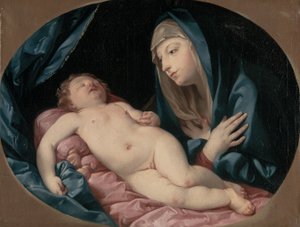 The Madonna Adoring the Sleeping Child