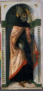 St. Augustine by Guidoccio di Giovanno Cozzarelli