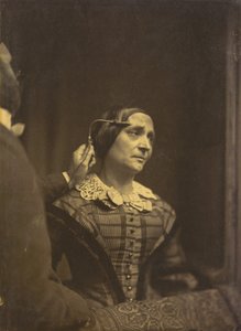 Attention, Attentive Gaze (Left); Painful Attention (Right), 1854-1856, Printed 1862