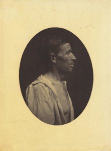 A Portrait, Seen in Profile, of a Man 42 Years Old, Stupefied by the Abuse of Alcohol; His Nose is Aquiline