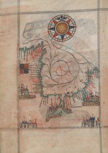 Gulf of Biscay in the Atlas of Guillaume Brouscon (1540-1560) by Guillaume Brouscon