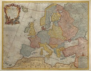 Europe, engraving