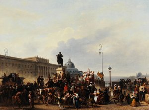 Masquerade on the Pont Neuf