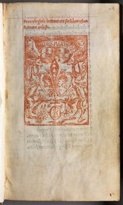 Printed Book of Hours (Use of Rome): fol. 1r, Printers Mark