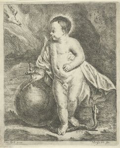 Christ Child with Globe and Snake