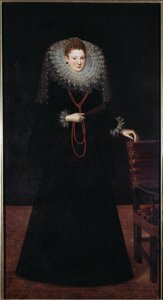 Portrait of a Noble Lady of Genoa by Guilliam van Deynen