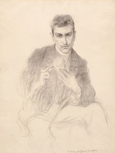 Portrait of Magnus Enckell by Gunnar Berndtson